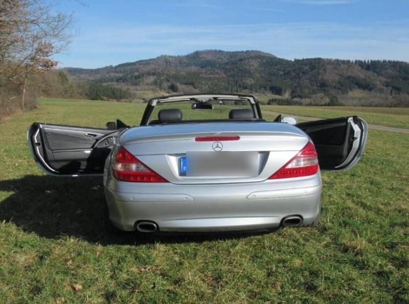 Gebraucht Mercedes SL350 272 PS (200 kW) 2007 Silber Cabrio