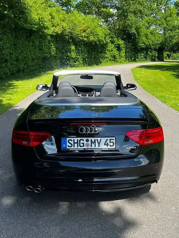 Gebraucht Audi A5 Cabriolet S-line plus 190 PS (139 kW) 2016 Schwarz Cabrio