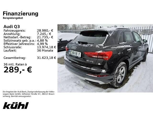 Gebraucht Audi Q3 Advanced 150 PS (110 kW) 2022 Mythosschwarz metallic SUV