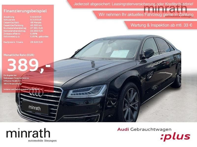 Schwarz Gebraucht 2017 Audi A8 Design Limousine | 29.620 € (Superpreis) - Bild 1/4