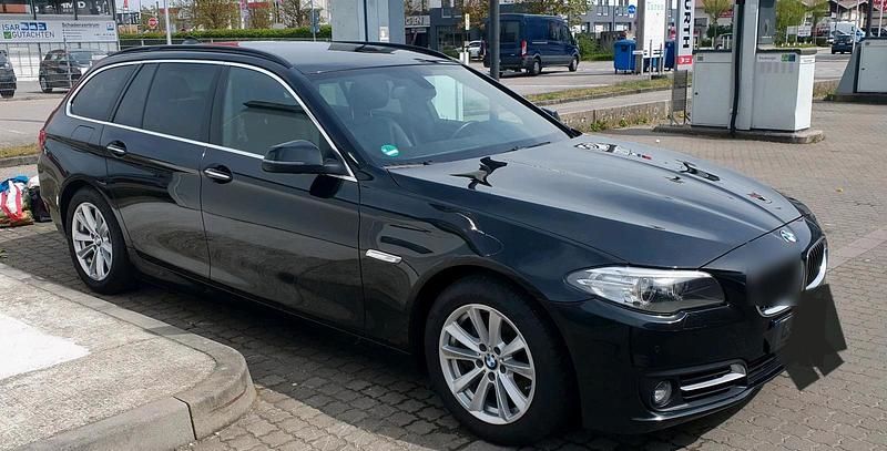 Gebraucht BMW 525 Luxury Line 218 PS (160 kW) 2016 Schwarz Kombi