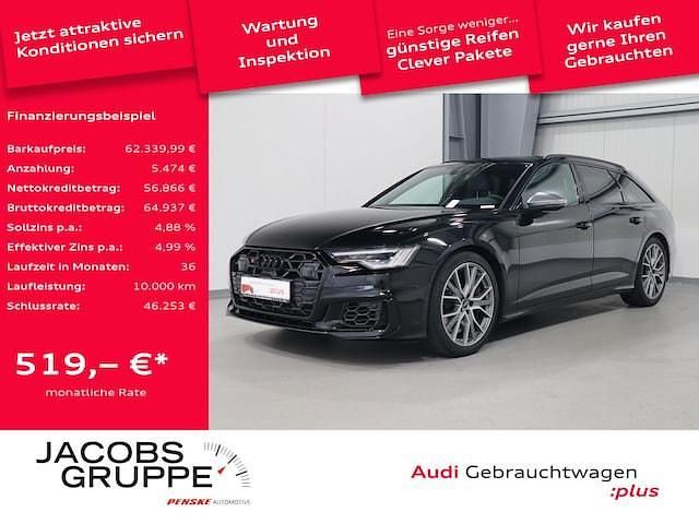Brillantschwarz Gebraucht 2024 Audi S6 Premium Kombi | 62.340 € (Superpreis) - Bild 1/4