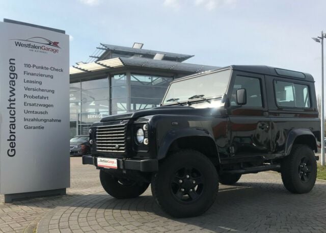 Schwarz Gebraucht 2012 Land Rover Defender S SUV | 44.990 € - Bild 1/4