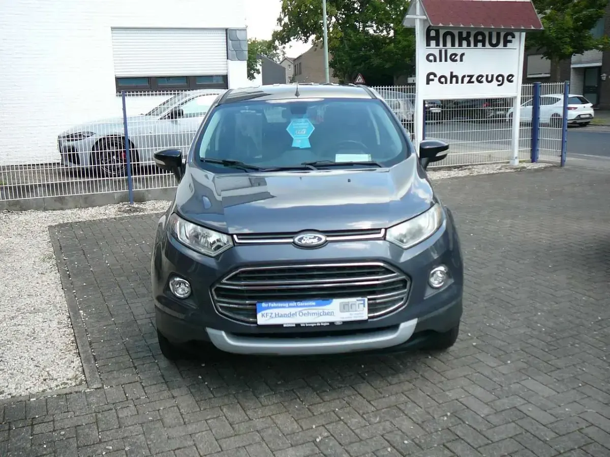 Gebraucht Ford Ecosport Titanium 140 PS (102 kW) 2016 Smokegrau metallic SUV