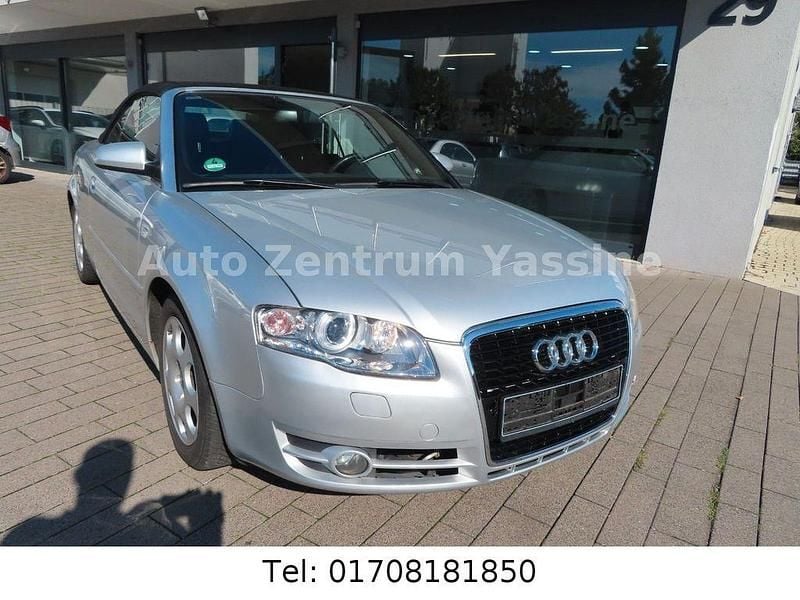 Silber Gebraucht 2008 Audi A4 Cabriolet S-Line Cabrio | 3.950 € (Superpreis) - Bild 1/4