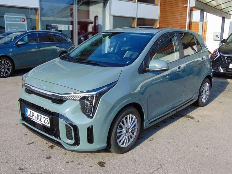 Adventurous green Gebraucht 2024 Kia Picanto GT-Line Kleinwagen | 20.490 € (Teuer) - Bild 1/4