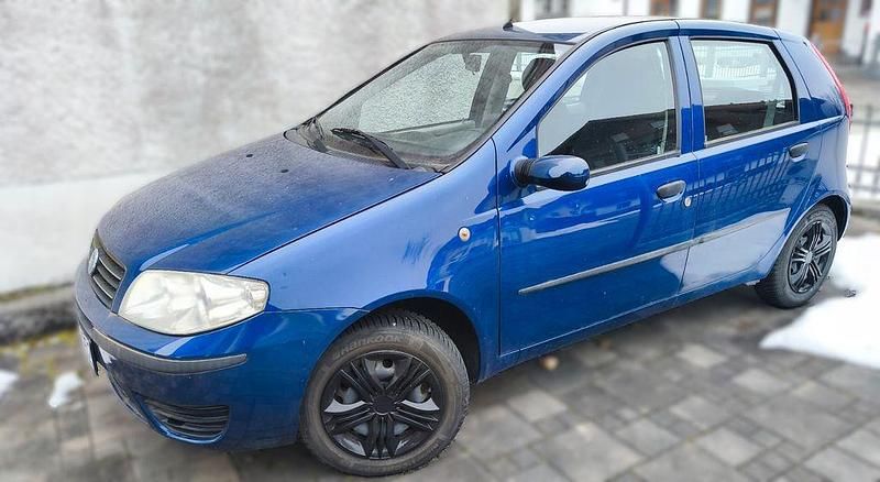 Gebraucht Fiat Punto 60 PS (44 kW) 2003 Blau Limousine
