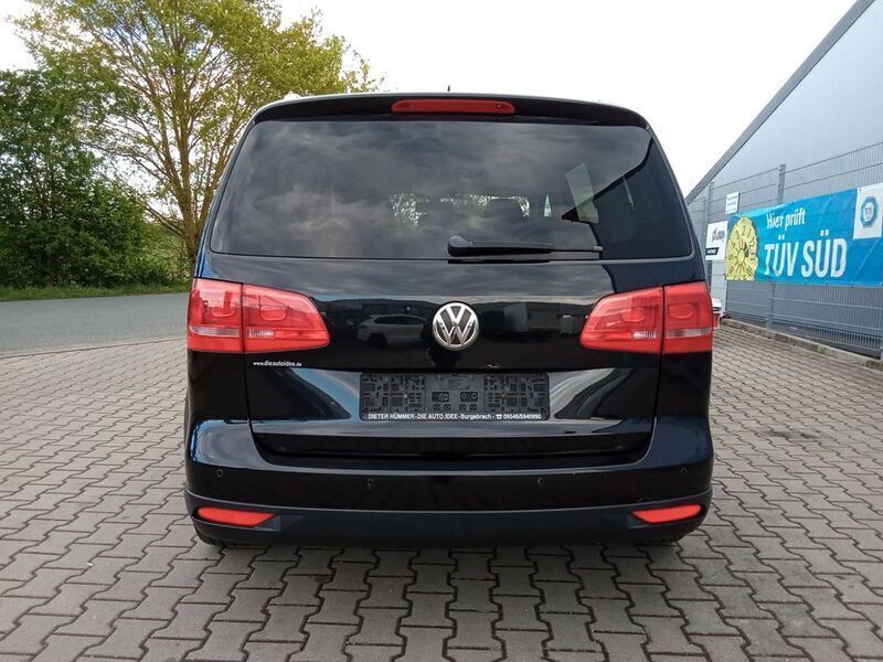 Gebraucht VW Touran Cross Match 140 PS (102 kW) 2012 Schwarz Van / Kleinbus