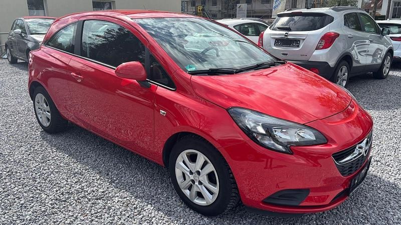 Gebraucht Opel Corsa Edition 90 PS (66 kW) 2015 Rot Kleinwagen