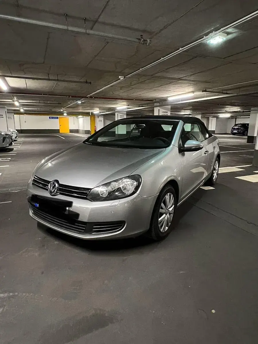 Gebraucht VW Golf Cabriolet 105 PS (77 kW) 2014 Silber Cabrio
