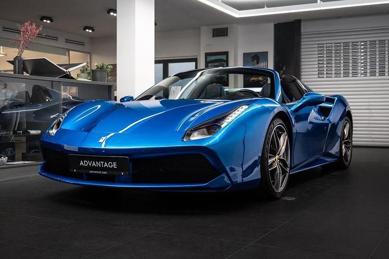 Gebraucht Ferrari 488 669 PS (492 kW) 2016 Blau Cabrio