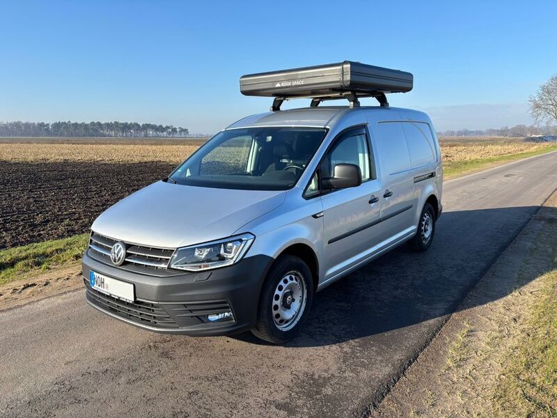 Grau Gebraucht 2016 VW Caddy Maxi Van / Kleinbus | 13.200 € (Superpreis) - Bild 1/4
