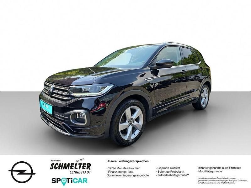 Schwarz Gebraucht 2021 VW T-Cross Style SUV | 16.940 € (Fairer Preis) - Bild 1/4
