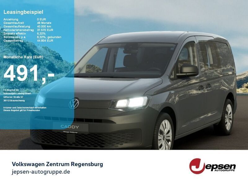 Pure grey Neu 2025 VW Caddy Maxi Van / Kleinbus | 36.470 € (Teuer) - Bild 1/4