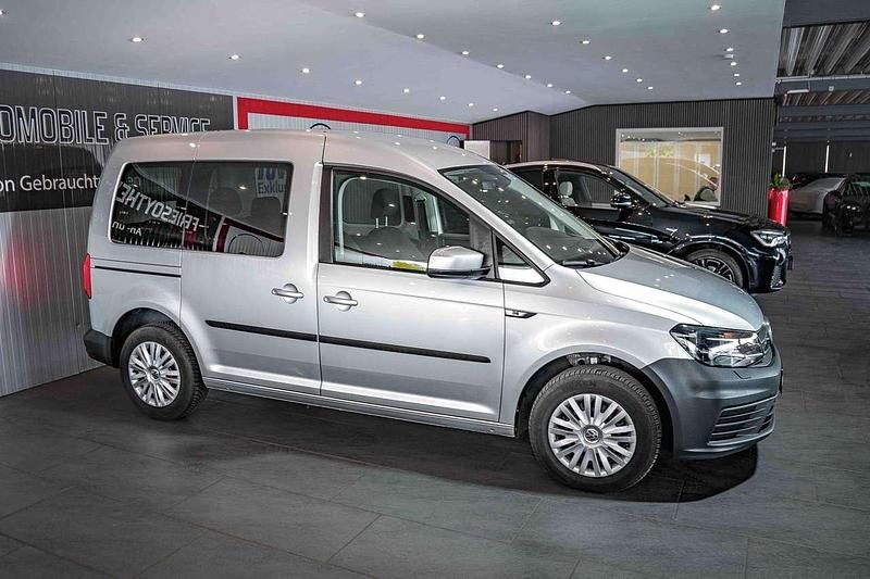 Gebraucht VW Caddy 102 PS (75 kW) 2019 Silber Van / Kleinbus