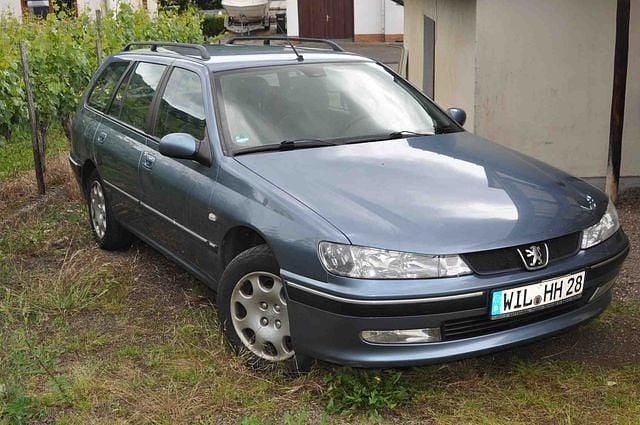 Blau metallic Gebraucht 1999 Peugeot 406 Kombi | 1.400 € - Bild 1/3