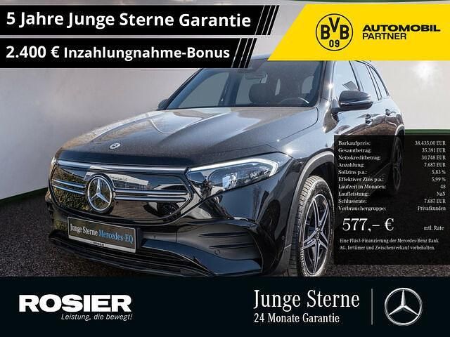 Gebraucht Mercedes EQB300 Advanced 167 kW (228 PS) 2023 Schwarz / kosmosschwarz SUV
