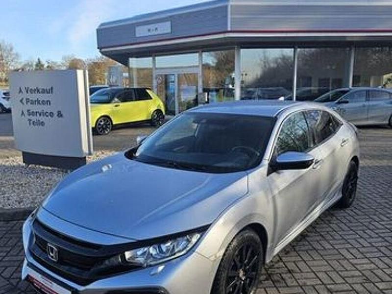 Lunar silver metallic Gebraucht 2018 Honda Civic Elegance Limousine | 16.999 € (Etwas zu teuer) - Bild 1/4