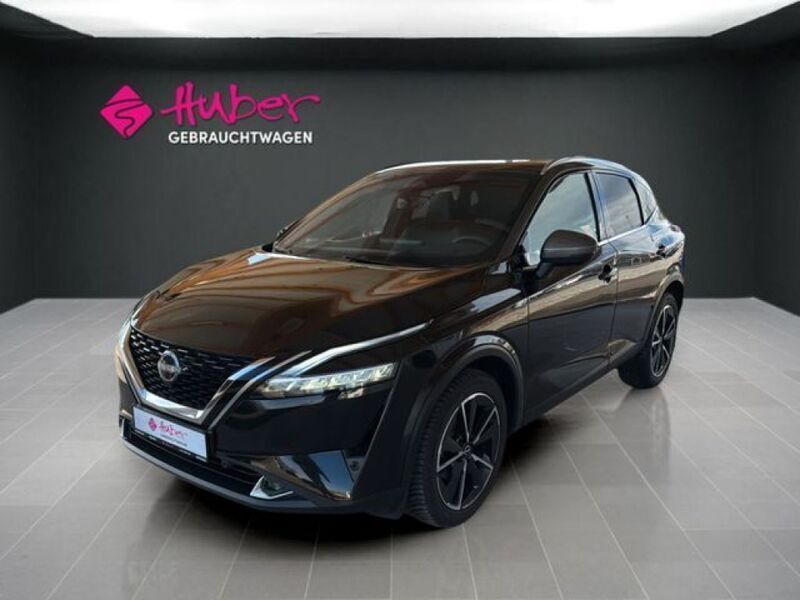 Black metallic (metallic) Gebraucht 2023 Nissan Qashqai Tekna SUV | 26.390 € (Fairer Preis) - Bild 1/4