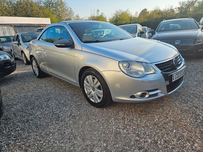 Gebraucht VW Eos 122 PS (89 kW) 2009 Silber Cabrio