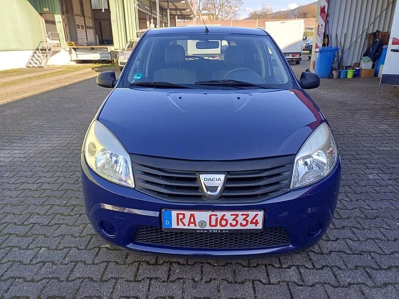 Gebraucht Dacia Sandero 75 PS (55 kW) 2009 Blau Kleinwagen