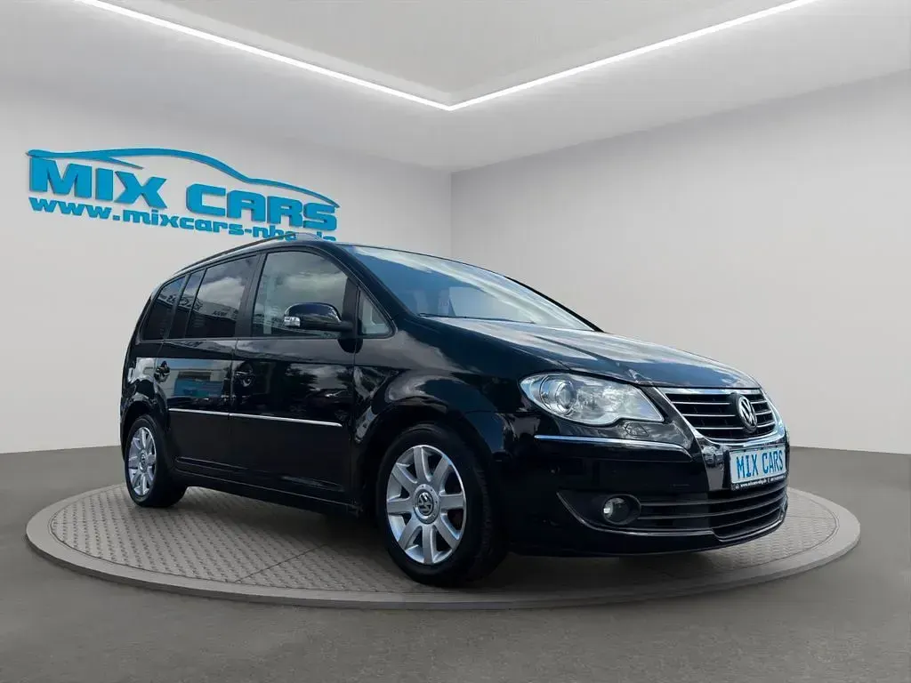 Gebraucht VW Touran Highline 140 PS (102 kW) 2007 Schwarz Van / Kleinbus