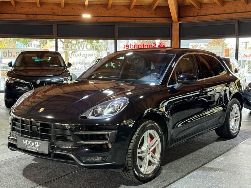 Schwarz Gebraucht 2015 Porsche Macan Turbo SUV | 29.900 € (Superpreis) - Bild 1/4
