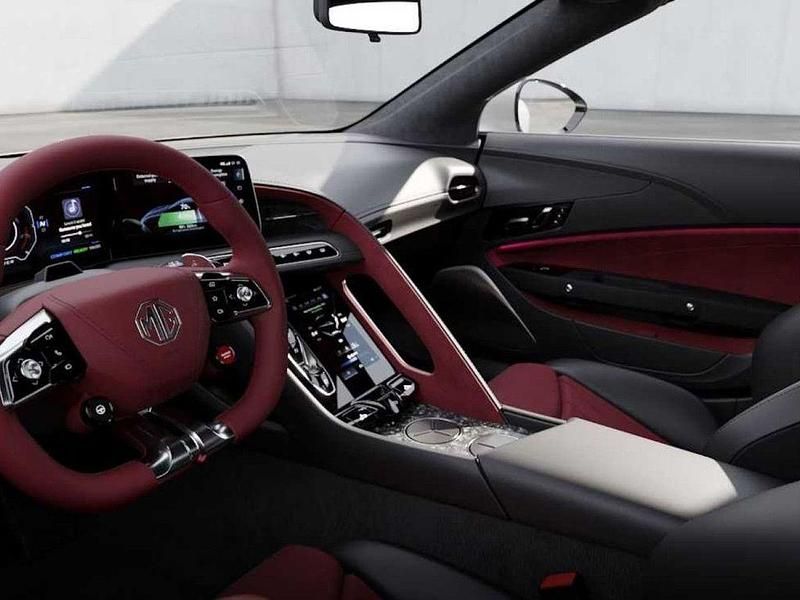 Neu MG Cyberster 250 kW (340 PS) 2025 Silber Cabrio