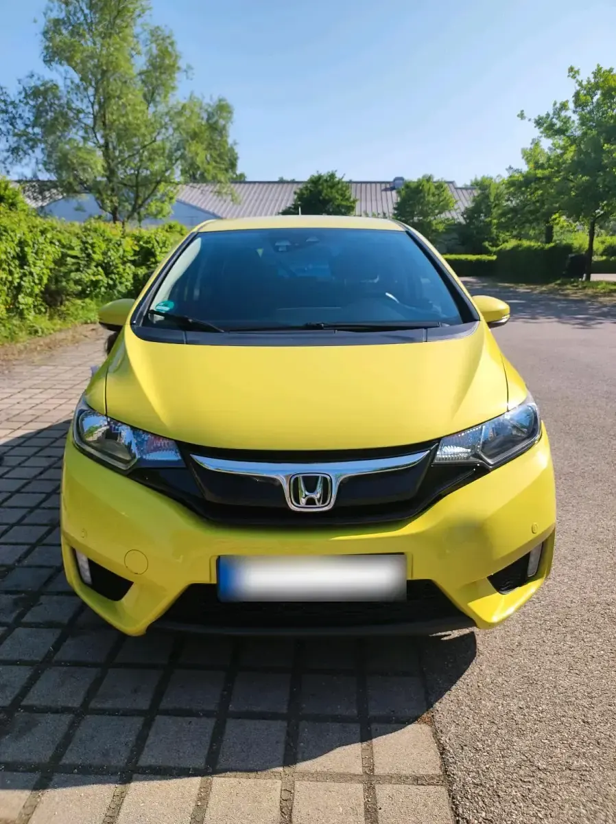 Gebraucht Honda Jazz Comfort 102 PS (75 kW) 2015 Gelb Kleinwagen