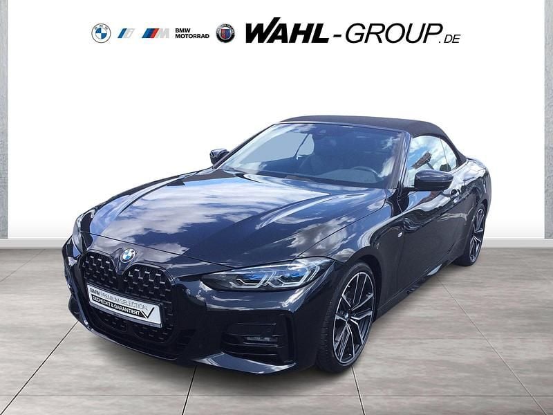 Schwarz Gebraucht 2022 BMW 420 M Sport Cabrio | 42.490 € (Guter Preis) - Bild 1/4