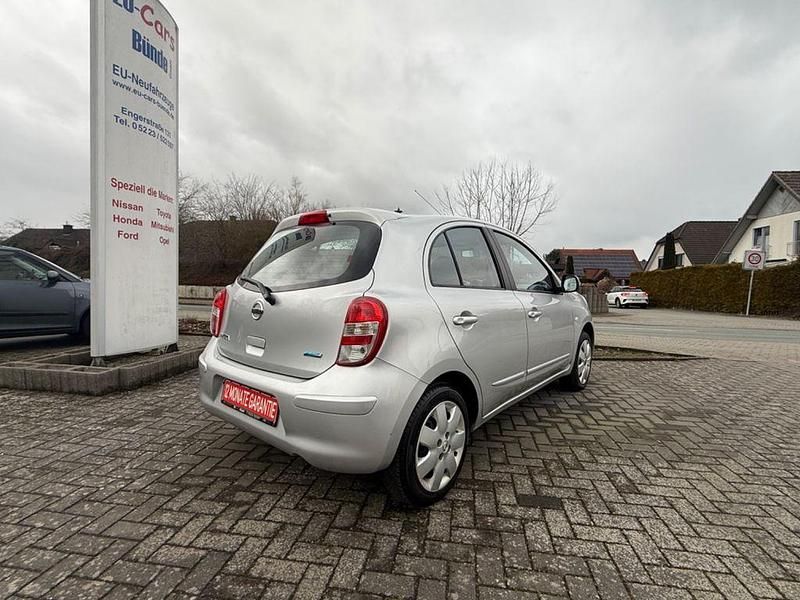 Gebraucht Nissan Micra Acenta 80 PS (58 kW) 2013 Silber Kleinwagen
