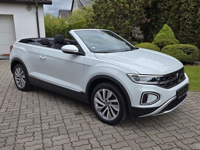 Gebraucht VW T-Roc Cabriolet Style 150 PS (110 kW) 2022 Weiß Cabrio