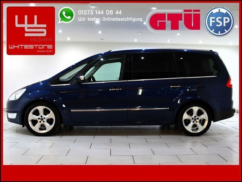 Blau Gebraucht 2013 Ford Galaxy Titanium Van / Kleinbus | 16.880 € - Bild 1/4