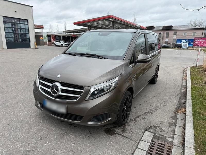 Gebraucht Mercedes V250 190 PS (139 kW) 2017 Schwarz Van / Kleinbus