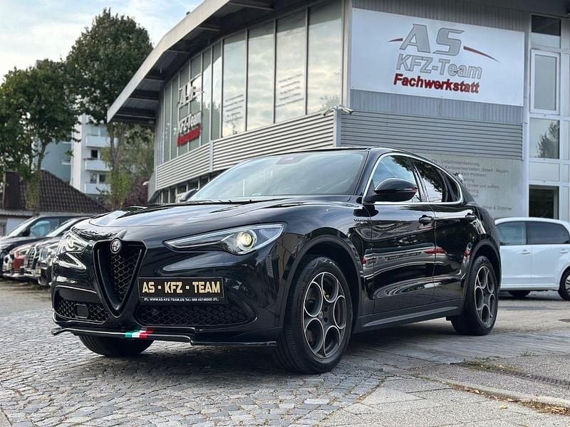 Second-hand Alfa Romeo Stelvio Super 280 CP (205 kW) 2021 Negru SUV