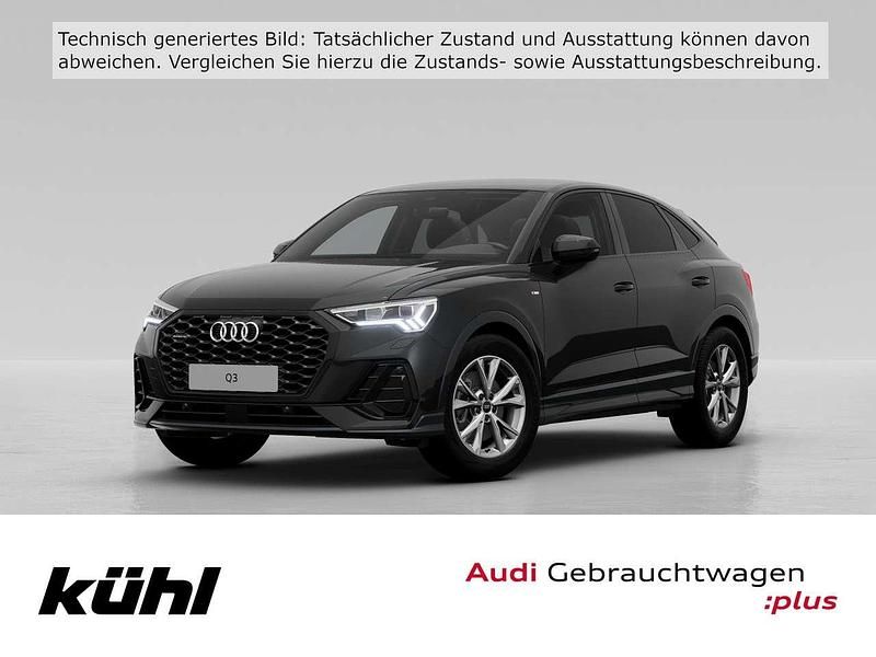 Mythosschwarz metallic Gebraucht 2021 Audi Q3 S-Line SUV | 36.780 € (Fairer Preis) - Bild 1/4