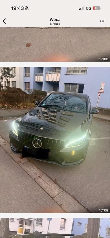 Gebraucht Mercedes C300 AMG 245 PS (180 kW) 2017 Schwarz Limousine