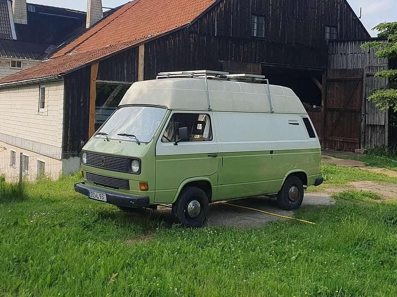 Grün Gebraucht 1988 VW T3 Van | 5.200 € - Bild 1/4