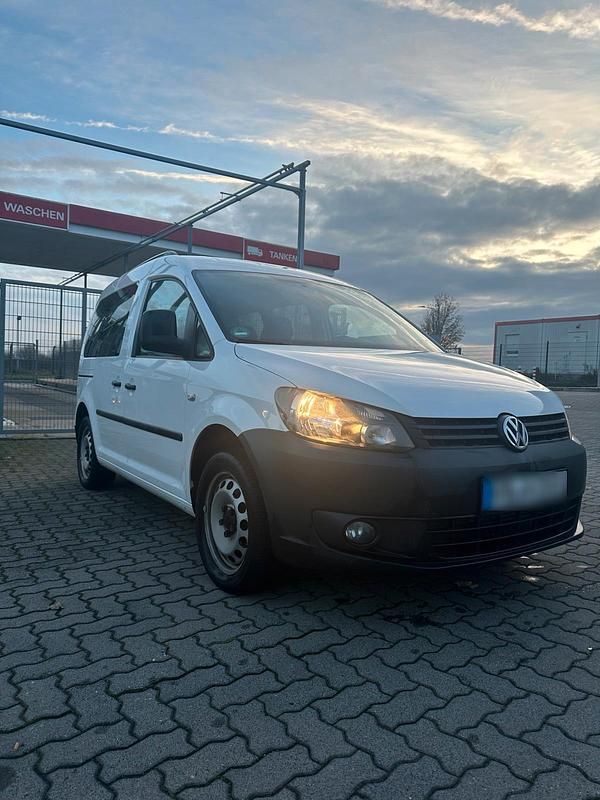 Gebraucht VW Caddy 75 PS (55 kW) 2015 Weiß Van / Kleinbus