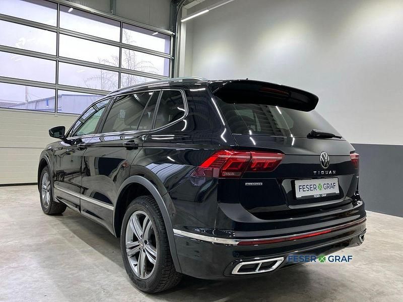 Gebraucht VW Tiguan Allspace R-line 200 PS (147 kW) 2022 Schwarz SUV