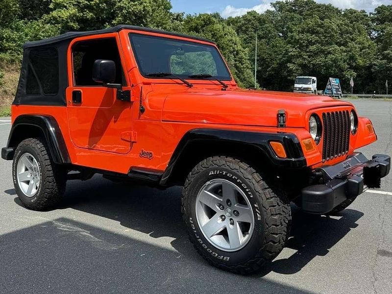 Gebraucht Jeep Wrangler 177 PS (130 kW) 2004 Orange SUV