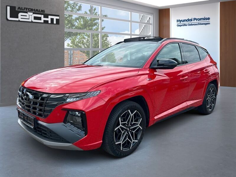 Engine red / sol Gebraucht 2023 Hyundai Tucson N Line SUV | 27.990 € (Fairer Preis) - Bild 1/4