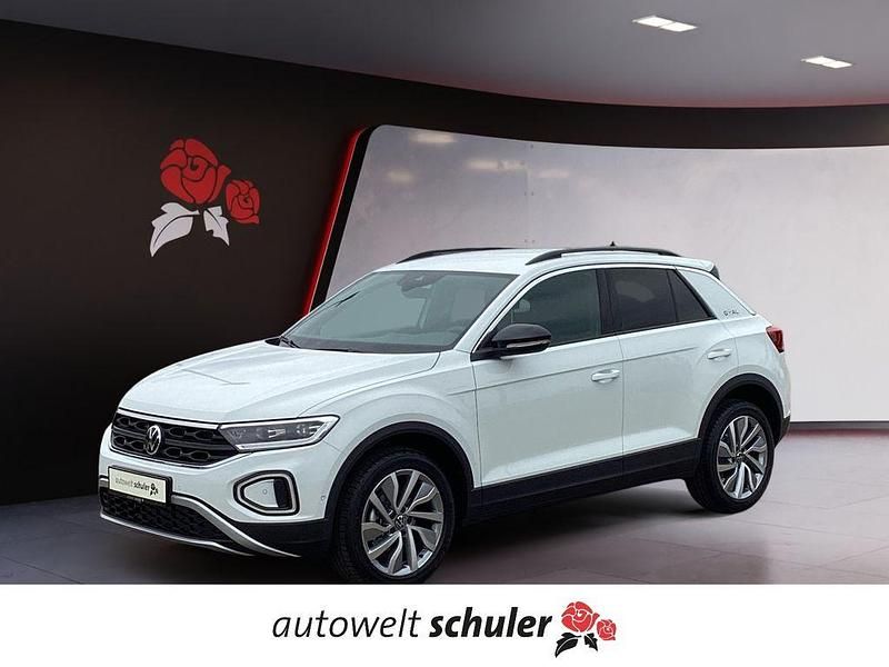 Pure white Gebraucht 2024 VW T-Roc Goal SUV | 37.949 € (Teuer) - Bild 1/4