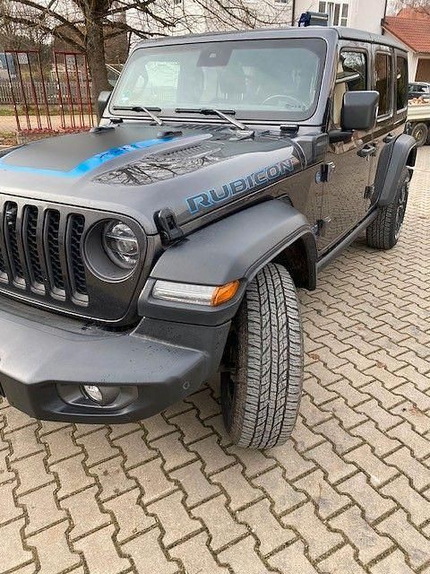 Schwarz Gebraucht 2022 Jeep Wrangler Rubicon SUV | 49.800 € (Guter Preis) - Bild 1/4
