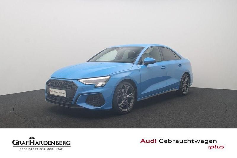 Turboblau Gebraucht 2022 Audi S3 Ambiente Limousine | 36.880 € (Fairer Preis) - Bild 1/4