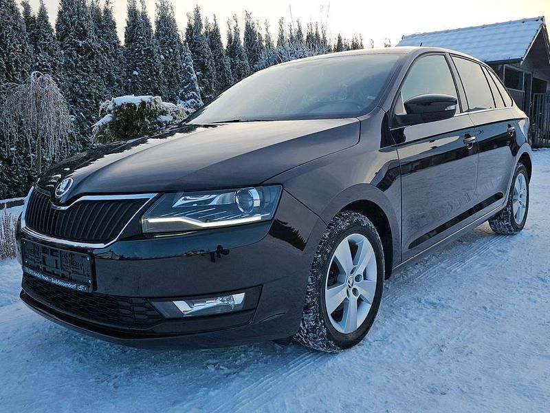 Gebraucht Skoda Rapid Style 95 PS (69 kW) 2018 Schwarz Limousine