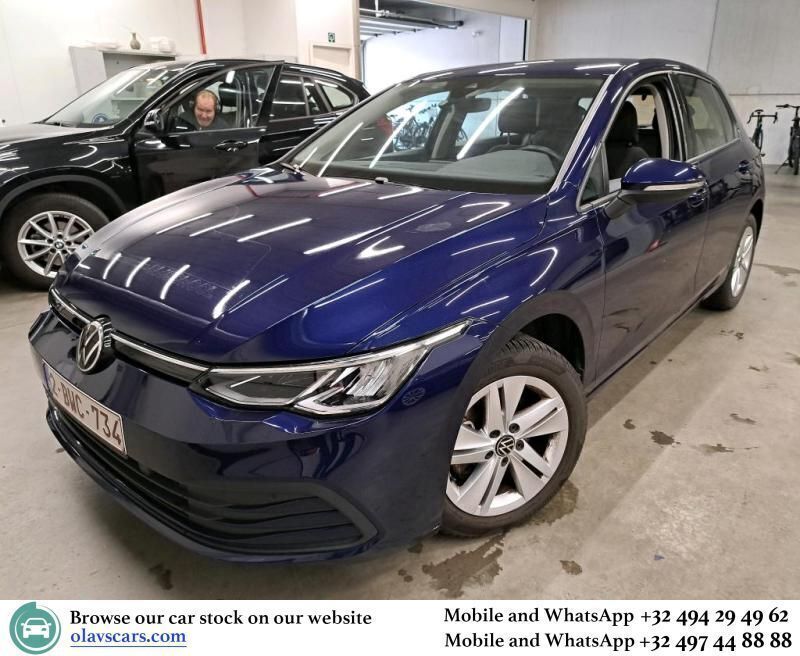 Blau Gebraucht 2022 VW Golf VIII Limousine | 15.851 € (Superpreis) - Bild 1/4