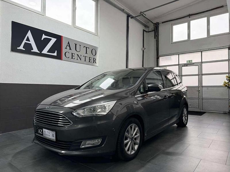 Grau Gebraucht 2015 Ford Grand C-Max Titanium Van / Kleinbus | 7.850 € (Fairer Preis) - Bild 1/4