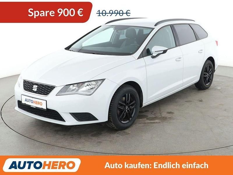 Second-hand Seat Leon Reference 110 CP (80 kW) 2015 Alb Break