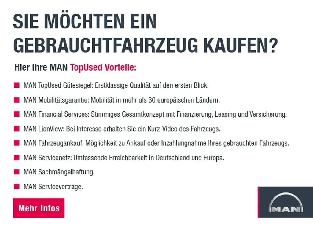 Gebraucht MAN TGE 140 PS (102 kW) 2023 Weiß Van